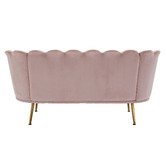 Temple &amp; Webster Marianna 2 Seater Velvet Sofa