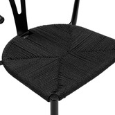 Temple &amp; Webster Elysia Wishbone Replica Metal Dining Chairs