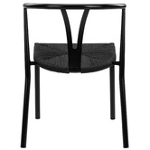 Temple &amp; Webster Elysia Wishbone Replica Metal Dining Chairs