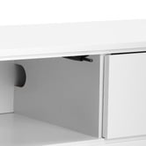 Temple &amp; Webster 200cm Cannes Curved Wall-Mounted TV Unit