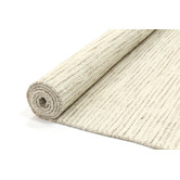 Temple &amp; Webster Beige Skandi Reversible Wool Rug