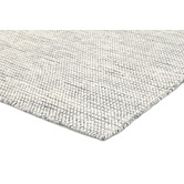 Temple &amp; Webster Grey Skandi Hand-Woven Reversible Wool Rug