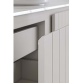 Temple &amp; Webster Belmont 1200mm Double Vanity Package with Oval Shaving Cabinet