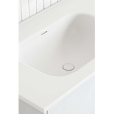 Temple &amp; Webster Cali 750mm Wall Hung Single Vanity with Integrated Basin