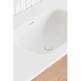 Temple &amp; Webster Cali 900mm Wall Hung Single Vanity with Integrated Basin