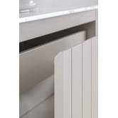 Temple &amp; Webster Belmont 900mm Matte Grey Wall Hung Single Vanity