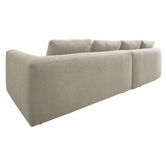 Temple &amp; Webster Forbes Premium Oversized Sofa with Curved Chaise