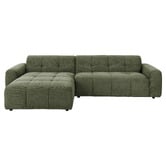 Temple &amp; Webster Quinn 4 Seater Upholstered Sofa with Reversible Chaise