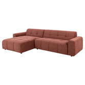 Temple &amp; Webster Quinn 4 Seater Upholstered Sofa with Reversible Chaise