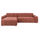 Temple &amp; Webster Quinn 4 Seater Upholstered Sofa with Reversible Chaise