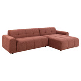 Temple &amp; Webster Quinn 4 Seater Upholstered Sofa with Chaise