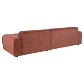 Temple &amp; Webster Quinn 4 Seater Upholstered Sofa with Chaise