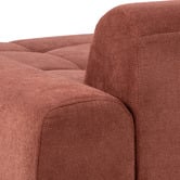 Temple &amp; Webster Quinn 4 Seater Upholstered Sofa with Reversible Chaise
