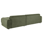 Temple &amp; Webster Quinn 4 Seater Upholstered Sofa with Chaise