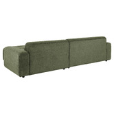 Temple &amp; Webster Quinn 4 Seater Upholstered Sofa with Reversible Chaise