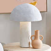 Temple &amp; Webster 40cm Piper Paper Pulp Table Lamp