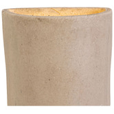 Temple &amp; Webster Dion Travertine-Look Wall Sconce