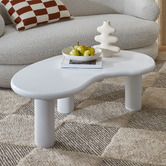 Temple &amp; Webster Rowan Curved Mango Wood Coffee Table