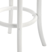 Temple &amp; Webster 65cm Premium Luca Beech Wood &amp; Rattan Barstool