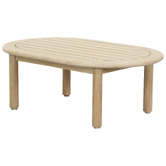 Temple &amp; Webster Corfu Acacia Wood Outdoor Coffee Table