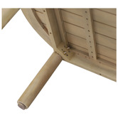 Temple &amp; Webster Corfu Acacia Wood Outdoor Coffee Table