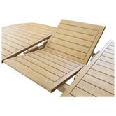 Temple &amp; Webster 8 Seater Corfu Outdoor Extendable Dining Table