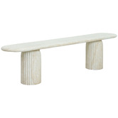 Temple &amp; Webster 3 Seater Hallie Concrete Outdoor Bench