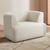 Temple &amp; Webster Gala Boucle Armchair