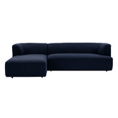 Temple &amp; Webster Gala 4 Seater Boucle Sofa with Chaise