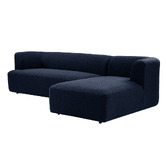 Temple &amp; Webster Gala 4 Seater Boucle Sofa with Chaise