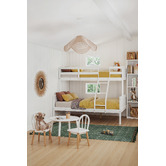 Temple &amp; Webster Oakley Single Over Double Bunk Bed