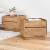 Temple &amp; Webster Rhet Bedside Table