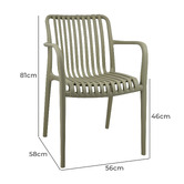 Temple &amp; Webster Airlie Outdoor Dining Chairs