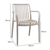 Temple &amp; Webster Airlie Outdoor Dining Chairs