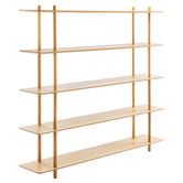 Temple &amp; Webster Large Banjo 5 Tier Bookcase
