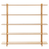 Temple &amp; Webster Large Banjo 5 Tier Bookcase