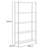 Temple &amp; Webster Banjo 5 Tier Bookcase