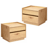 Temple &amp; Webster Rhet Bedside Tables