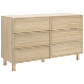 Temple &amp; Webster Hathaway 6 Drawer Chest