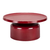 Temple &amp; Webster Palatine Round Steel Coffee &amp; Side Table Set
