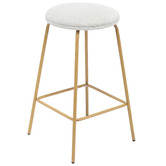 Temple &amp; Webster 68cm Nedda Boucle Bar Stools