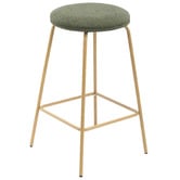 Temple &amp; Webster 68cm Nedda Boucle Bar Stools