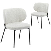 Temple &amp; Webster Petra Upholstered Dining Chairs