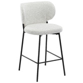 Temple &amp; Webster 66cm Petra Upholstered Bar Stools