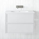 Temple &amp; Webster Cali 750mm Vanity Package with Oval LED Mirror