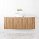 Temple &amp; Webster Nomad 1200mm Wall Hung Single Vanity