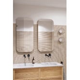 Temple &amp; Webster Mecca 450mm Rectangular Mirrored Shaving Cabinet