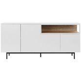 Temple &amp; Webster Bret 3 Door Sideboard Buffet