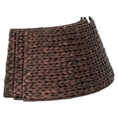 Temple &amp; Webster Water Hyacinth Christmas Tree Skirt