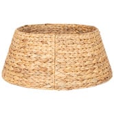 Temple &amp; Webster Water Hyacinth Christmas Tree Skirt